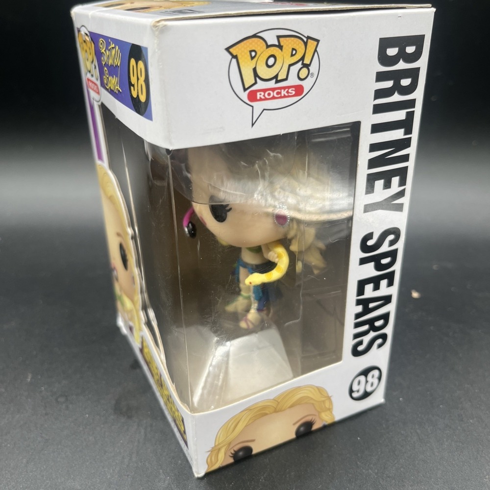 Funko Pop! Rocks: Britney Spears #98 New In Box - Picture 6 of 16